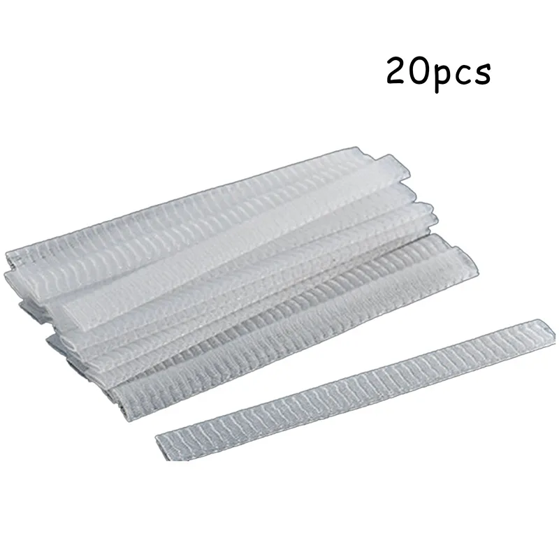 20 Chiếc Lưới Linh Hoạt Lưới Bảo Vệ Bao Vỏ Làm Đẹp Trắng Đựng Mỹ Phẩm Cọ Trang Điểm Cận Vệ Dụng Cụ Tiện Lợi — image 5
