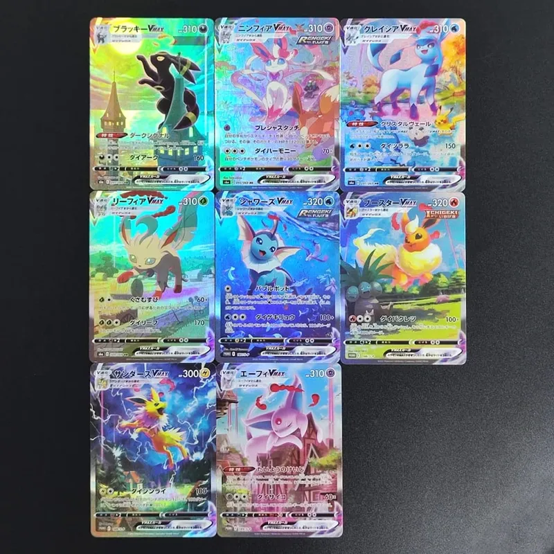 PKM japán fólia proxy kártya Sv11W fehér fáklya Sv11B fekete csavar Reshiram Zekrom Ex Victini 288/sv-P játékgyűjtemény kártya játék — image 25
