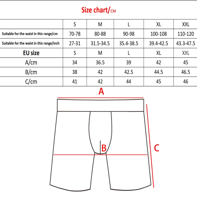 4pc Set Long leg White Cotton Boxer Men Underwear Male Brand Panties And Underpants For Homme Luxury Shorts Box Slip Briefs Soft — image 2