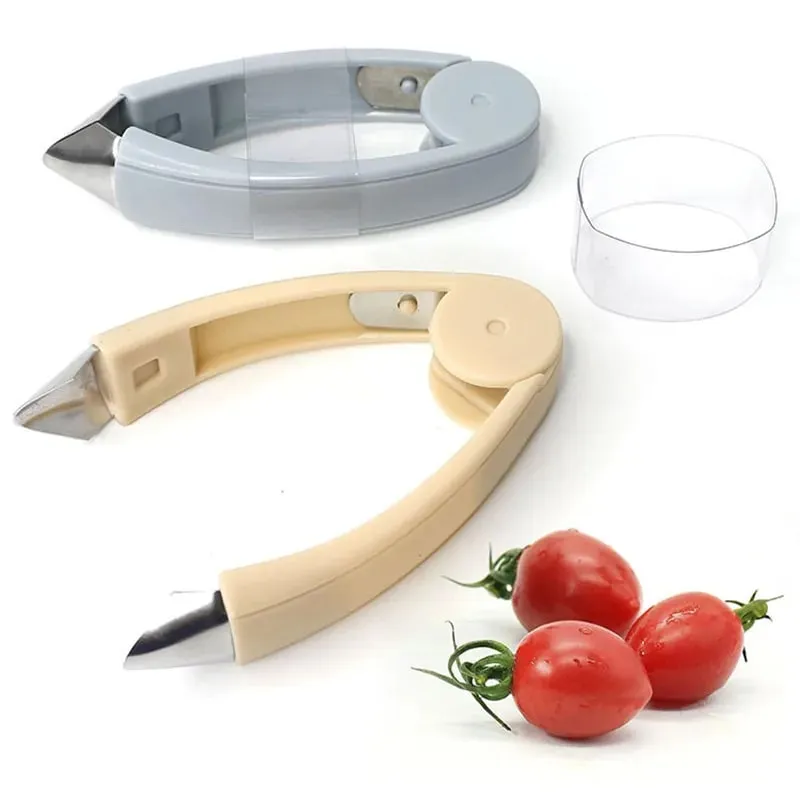 1 τεμ. Strawberry Steel Pineapple Eye Peele Fruit and Vegetable Practical Sed Remover Clip Fruit Tools Gadgets κουζίνας — image 5