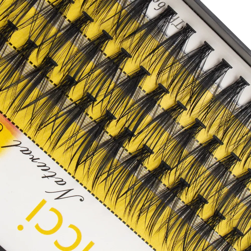 30D Kimcci Individual Eyelash Extension 1CASE 0.07C Makeup Grafting Cluser Eyelashes Natural Soft Fase Eye Lashes Cilia as SILK