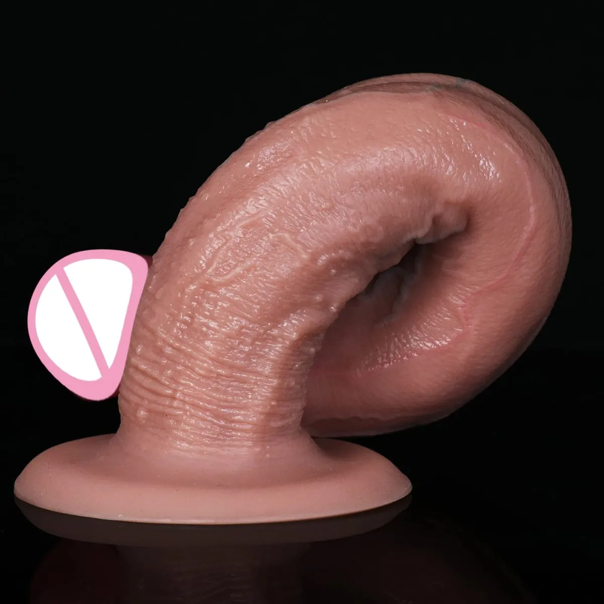 Ρεαλιστικό μακρύ μαλακό πισινό βύσμα Dildo 3 μεγεθών Ψεύτικο δέρμα πέους Αίσθηση σιλικόνης κόκορας Γυναίκα Άνδρας Αυνανισμός Βεντούζα Παιχνίδια πρωκτικού σεξ — image 3