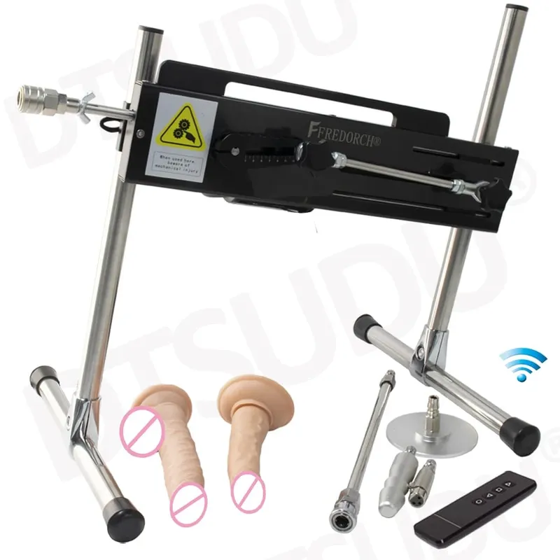 Dildo-120W Automatic Dildo Machine 3-15cm Super Silent Masturbation Dildo Sex Machine Adult Couple Sex Toy Female Male Sex Toy
