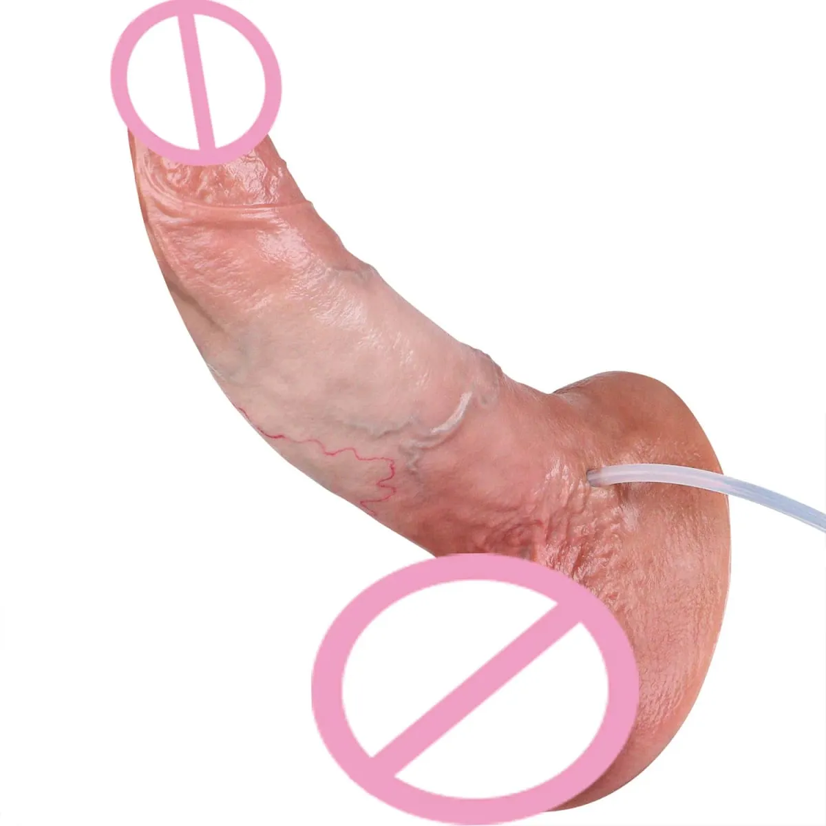 Squirting Dildo G‑Spot Stimulator Silicone Sex Toy Intimate Waterproof Adult Toy For Female Vaginal Private Masturbation
