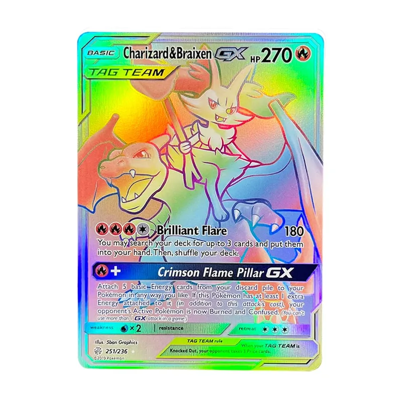 כרטיסי PKM הולוגרפי Charizard Ex GX Rainbow Blastoise VMAX Darkrai VSTAR תחביבים אוסף נדיר כרטיסי קרב צעצועים מתנות