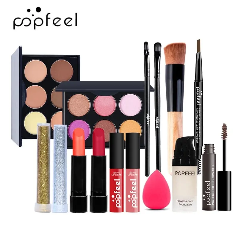 Γυναικείο σετ μακιγιάζ All-in-One Full Set - Σετ Μακιγιάζ Ομορφιάς για γυναίκες