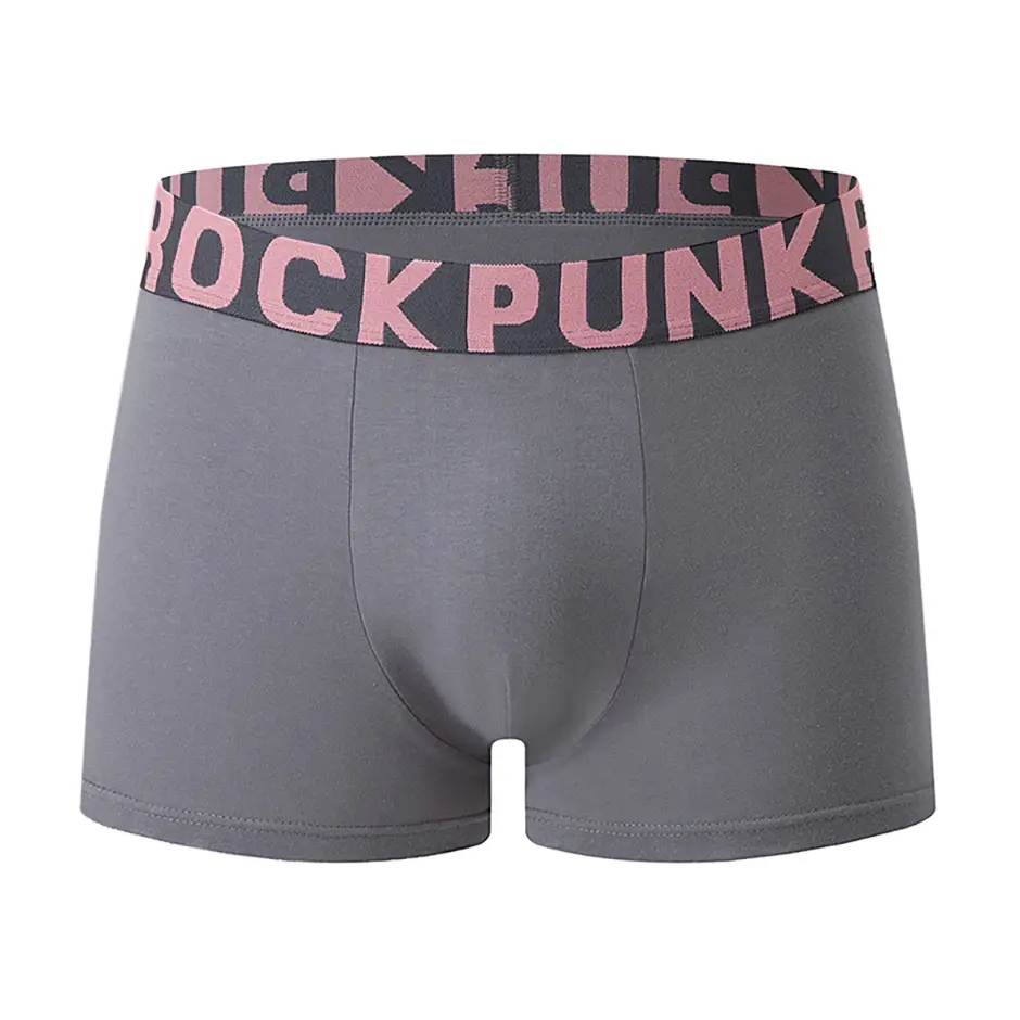 4/10 Piece Set Of Multi-color Men's Underwear Comfortable And Soft Cotton Flat Angle Pants Elastic Waist Sports Base Shorts