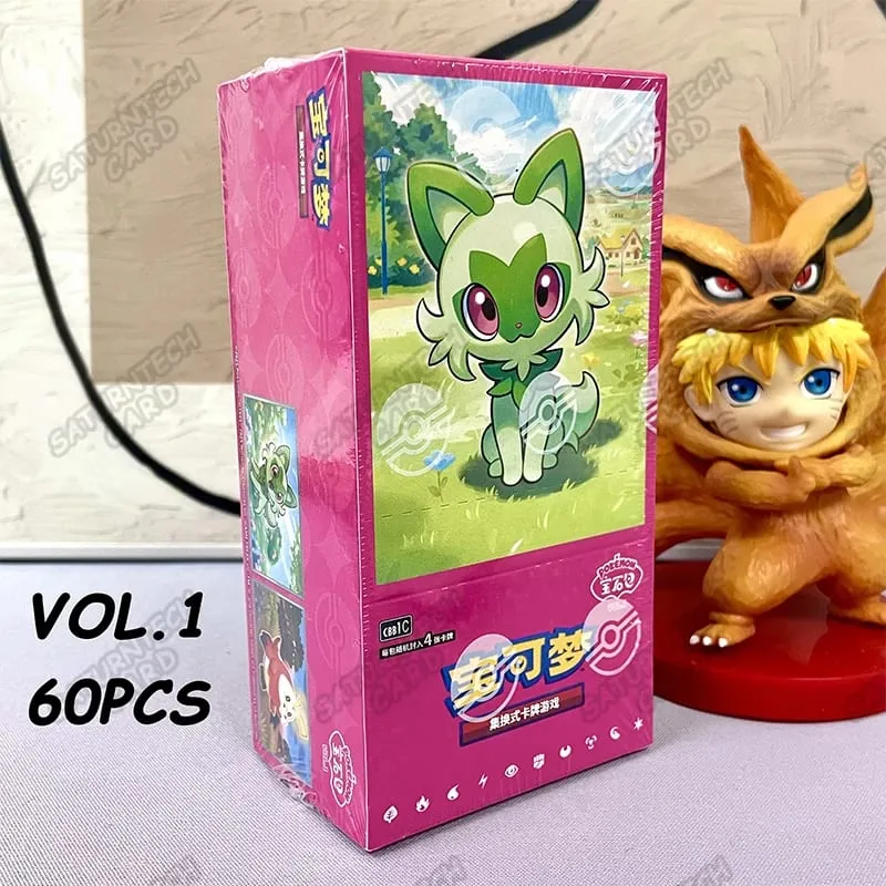 פוקימון מקורי חדש TCG Stellar Glass 17.0 Charizard & Gengar Simplified סינית לאספנות אוסף תחביבים
