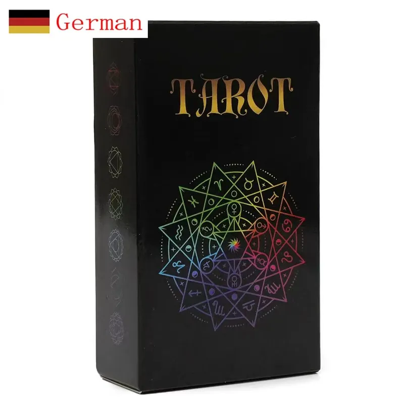 Γερμανικά 78 τμχ Das Schamanische Seelen Orakel Tarot Deck Prophecy Divination Comics Κάρτες Ταρώ Family Party Επιτραπέζιο παιχνίδι — image 9