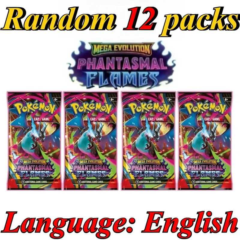 10 πακέτα καρτών Pokémon Bright Stars 151 Prismatic Evolutions PALDEAN FATES English Reinforcement Battle Δώρο κάρτα συναλλαγής