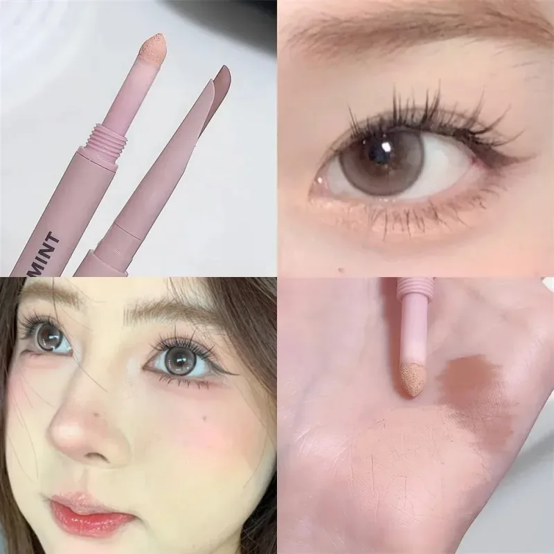 Dual End Glitter Matte Aegyosal Pen Brightening Highlight & Shadow Stick szemsmink fekvő selyemhernyó szemceruza gél ceruza 애교살 펜 — image 17