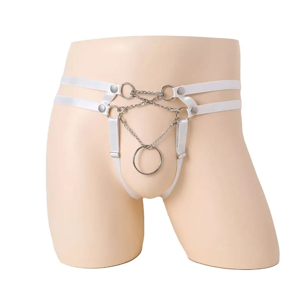 Mens Sexy Cockring G-Strings Sexy Tоy Mens O-Ring Underwear For Hot Man Low Waist Jockstrap Lingerie Gay Sissy Pouch Underpants — image 2