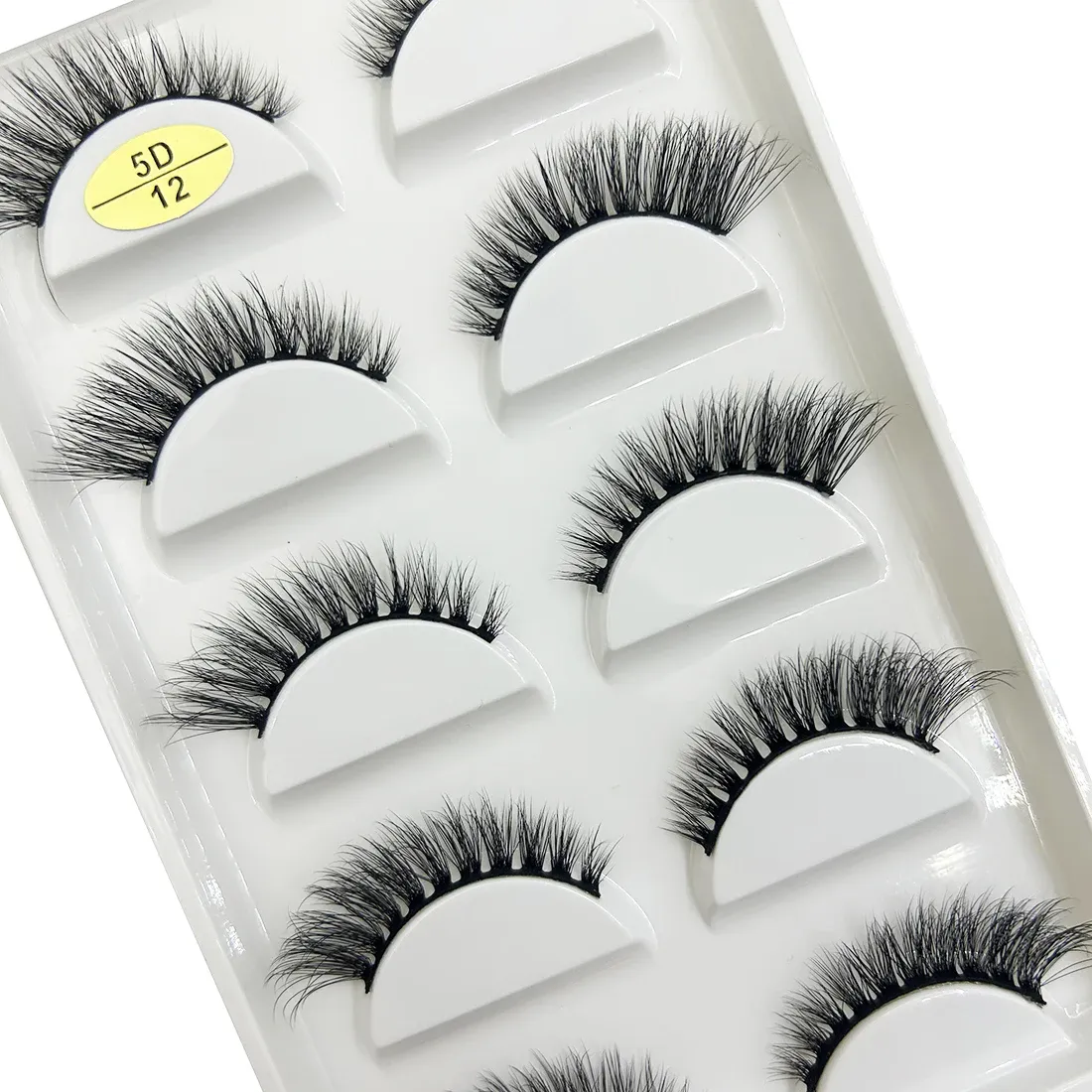 38 Style 5 Pairs Eyelash Natural 3D Mink Ψεύτικες βλεφαρίδες Μακιγιάζ Fake Eye Lashes Faux Cils Make Up Εργαλεία ομορφιάς Χονδρική