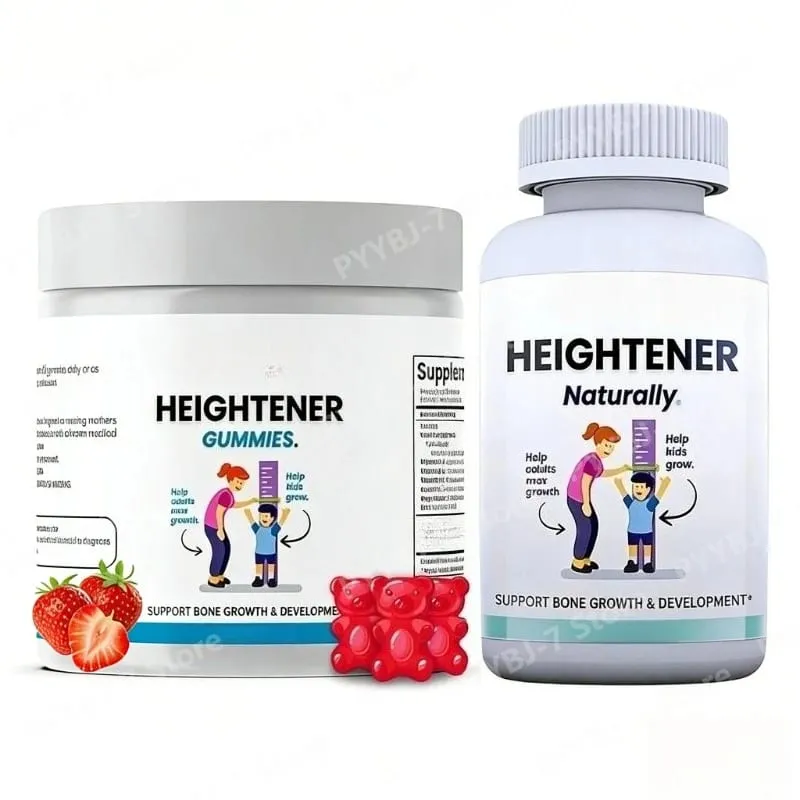 Bone Health Support Gummies 60 Count Daily Wellness Supplement for Kids Teens Adults General Nutrition & Lifestyle Support