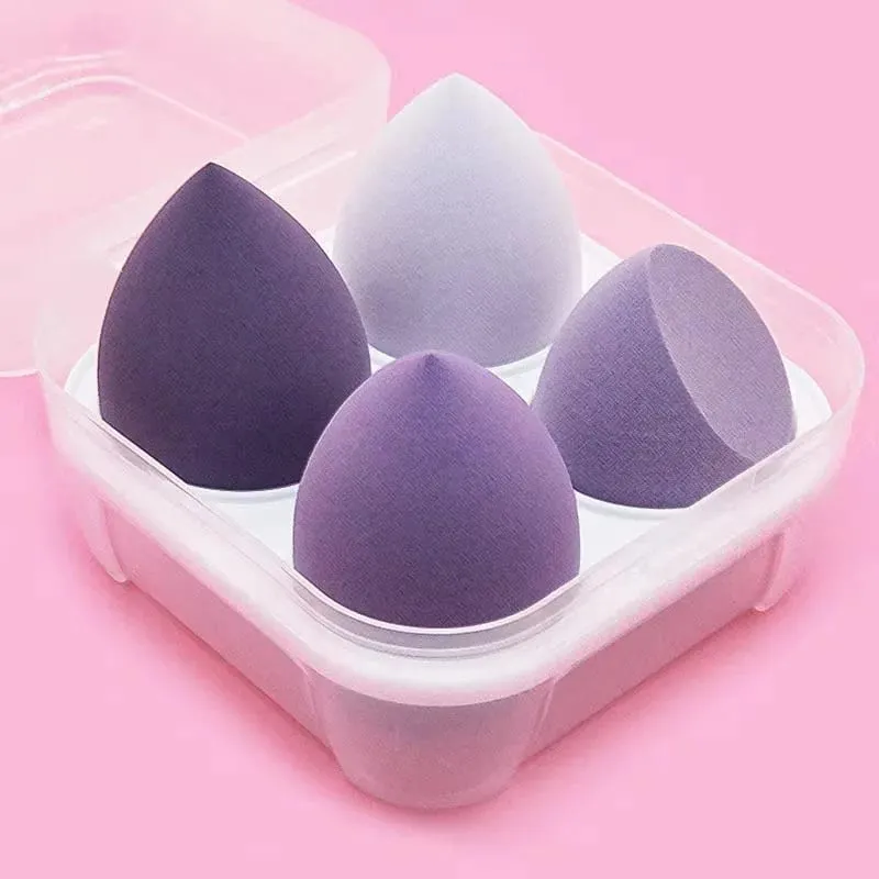 4/8/16 τμχ Σετ καλλυντικών σφολιάτας Beauty Egg Wet and Dry Dual-use Egg Makeup Foundation Sponge Air Cushion Puff Soft Makeup Tools