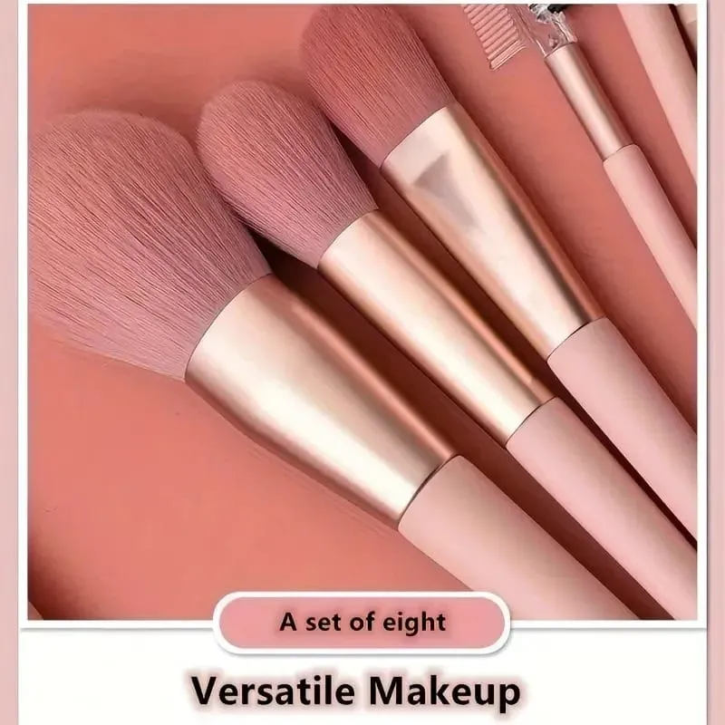 Salim Bag with Makeup Mini Brush 8 Kinds Pmore — image 3