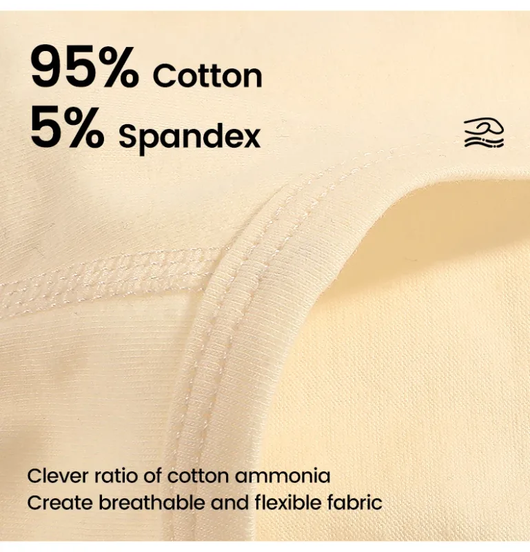 Men's pure cotton breathable and comfortable triangular underpants, mid-waist, skin-friendly and soft, teenagers' underpants 3256810188437944