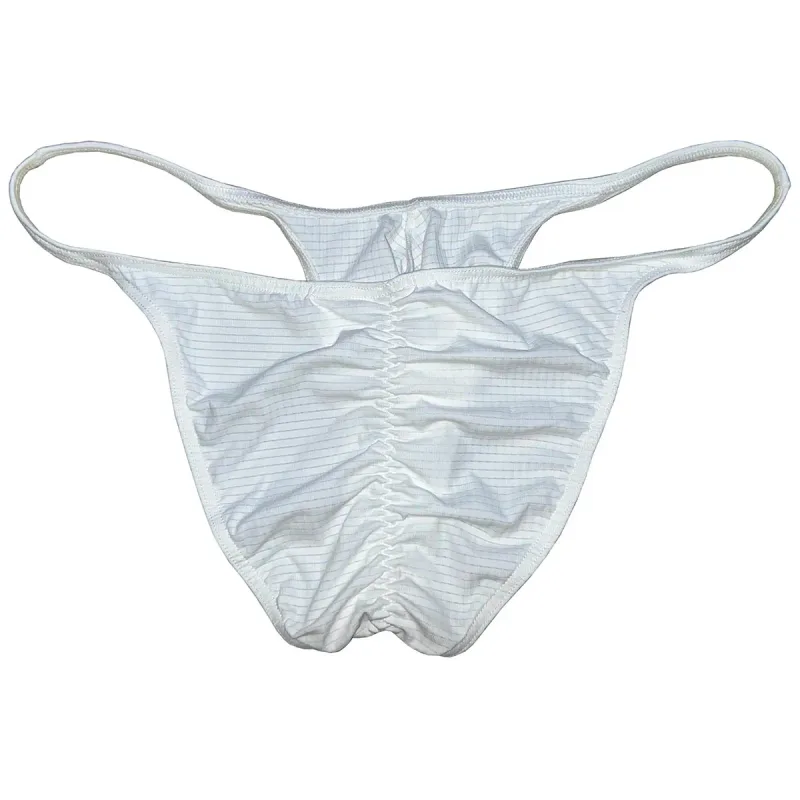 Ultrathin Briefs Low Waist Underwear Men's Smooth Bikini Briefs Men Soft Back Scrunch Bikini Panties Underpant Summer Briefs