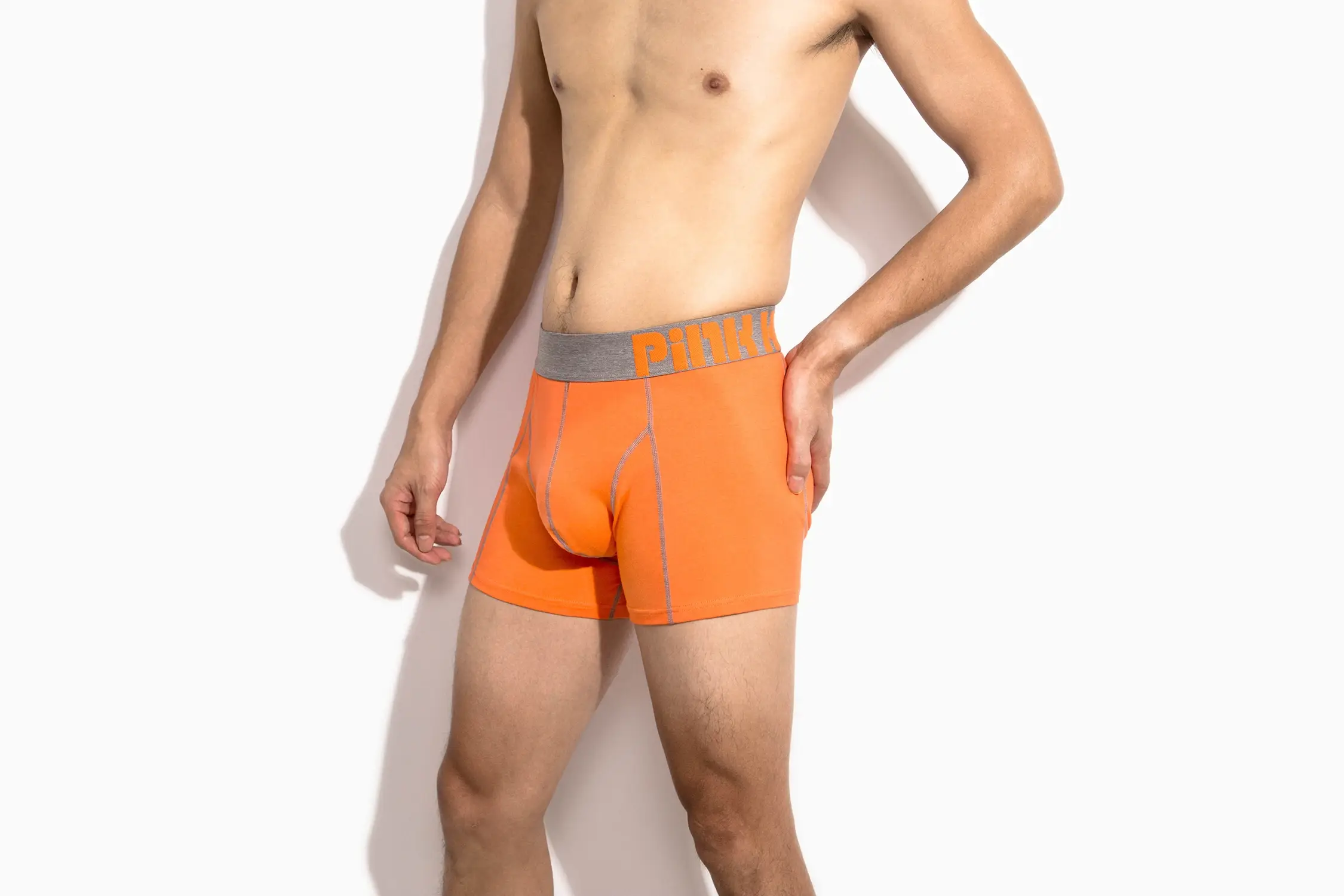 Celana Dalam Fashion PINKHERO 4-PACK untuk Pria, Homme Slip Nyaman dan Lembut Bergaya, Celana Dalam Boxer Pakaian Dalam Mewah Katun, Celana Dalam Pria