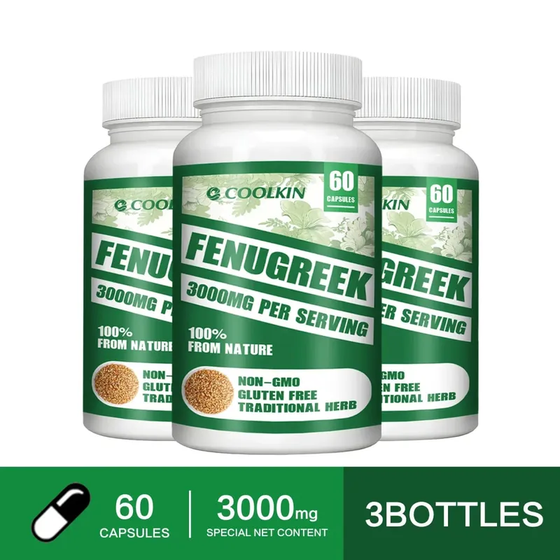 Fenugreek 3000MG - Suitable for Breastfeeding Mothers Breast Development Improved Circulation - Rich in Protein and Vitamins — image 11