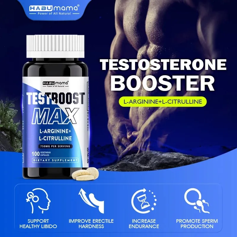 100 Caps Support Men Healthy Natural Best Male Enhancing Long Lasting Powerful Supplement Pill For Men Acting Performance — image 2