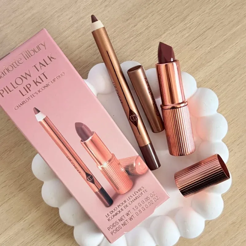 Charlotte CT Lip & Cheek Blush Balm Blush Stick Matte Concealer Υγρό Εύκολη Ανάμειξη για Σετ Μακιγιάζ Tilbury με ομοιόμορφο φινίρισμα