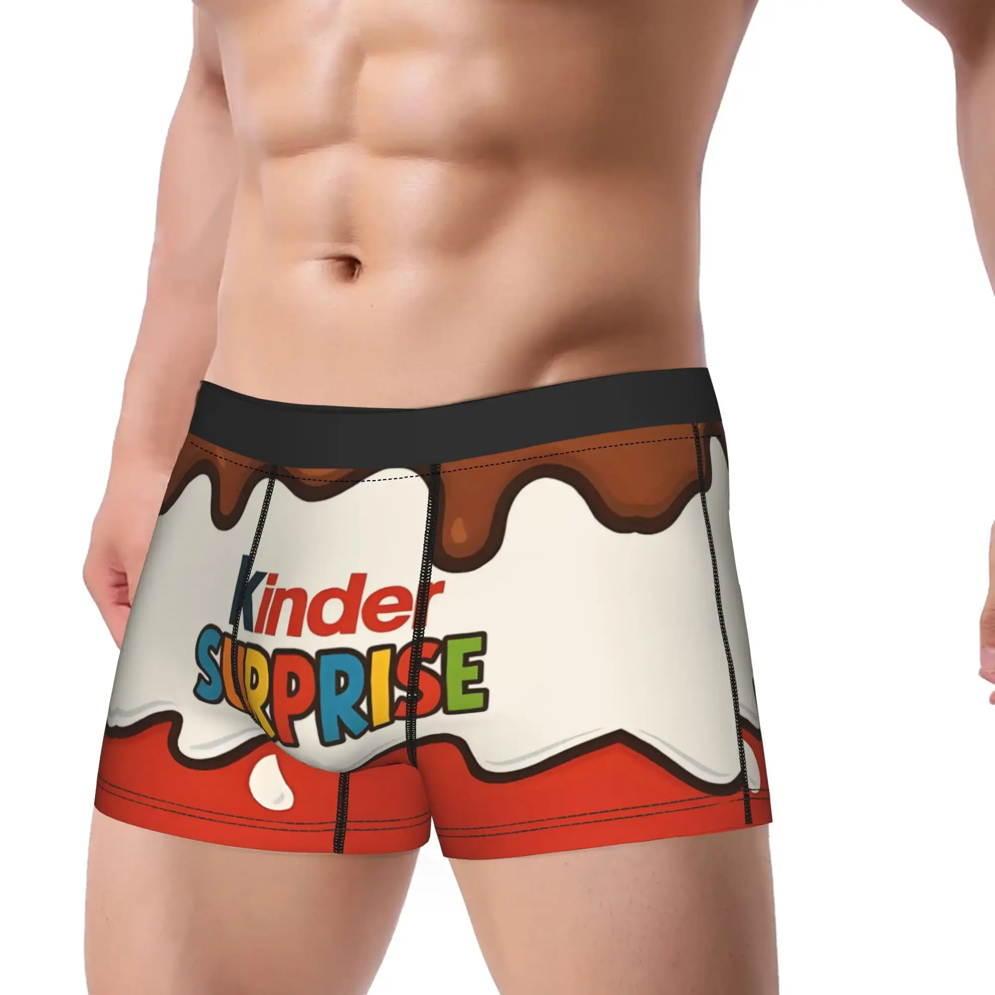 Kinder Surprise Gifts And Kinder Underpants Homme Panties Man Underwear Comfortable Shorts Boxer Briefs — image 2