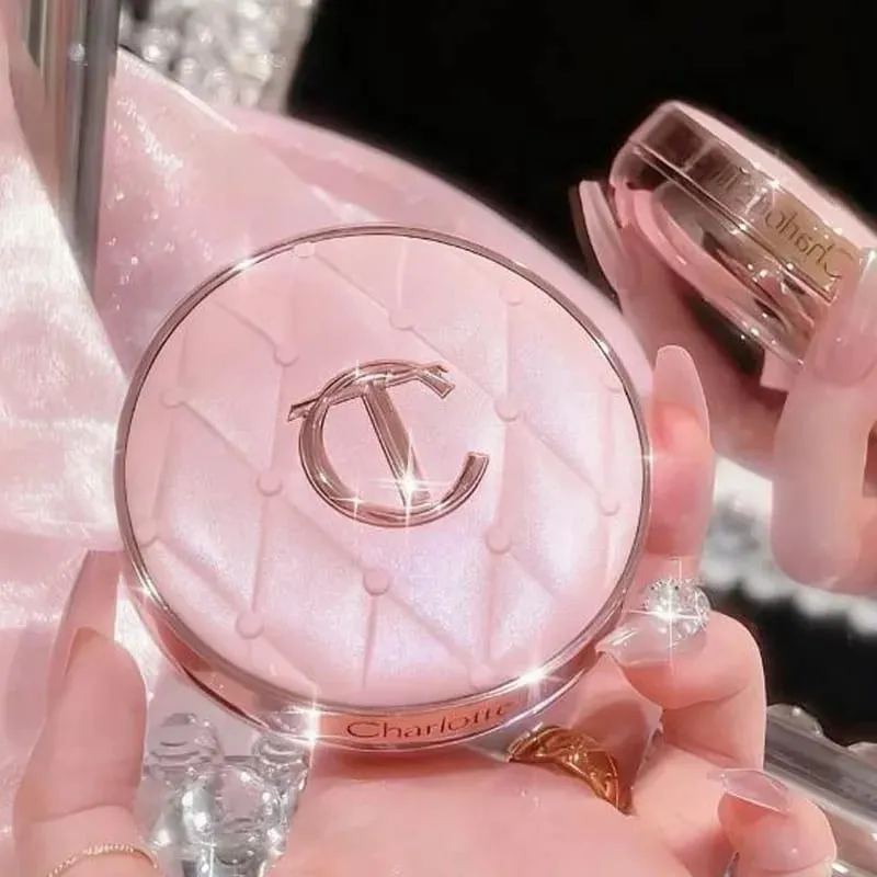 Charlotte Tilbury Shimmer Powder Air Cushion Lightweight Moisturizing Oil-controlling Long-lasting Fit Creates Pore-free Makeup