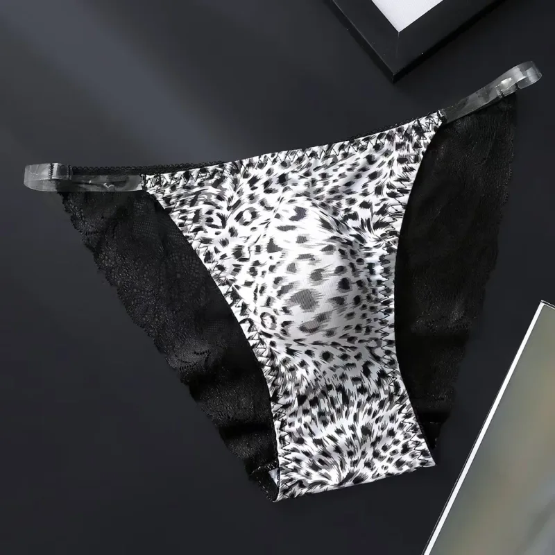5PCS Sexy Mens Seamless Panties Ice Ultra Thin Sports Fitness Bulge Pouch briefs Male Panties Low Waist 3256812843367212 — image 4