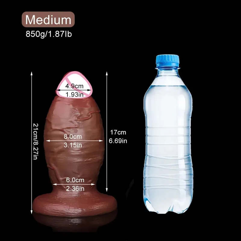 Thick Dildo For Anal Sex Toys 18+ Liquid Silicone Butt Plug Huge Anal Realistic Dildos Stout Plug Women Men Gay Masturbation