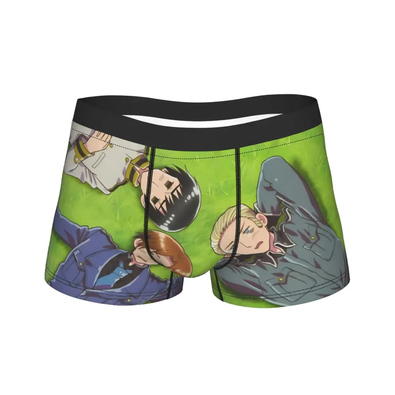 Hetalia World Stars Men Boxer Shorts Cozy Underwear Underpants