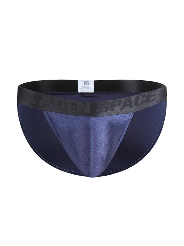 Men's Solid-Color Low-Waist Triangle Underwear Breathable Sexy Bottom Pants Trendy 1-Piece Set Mature Style Promotional Price — image 26