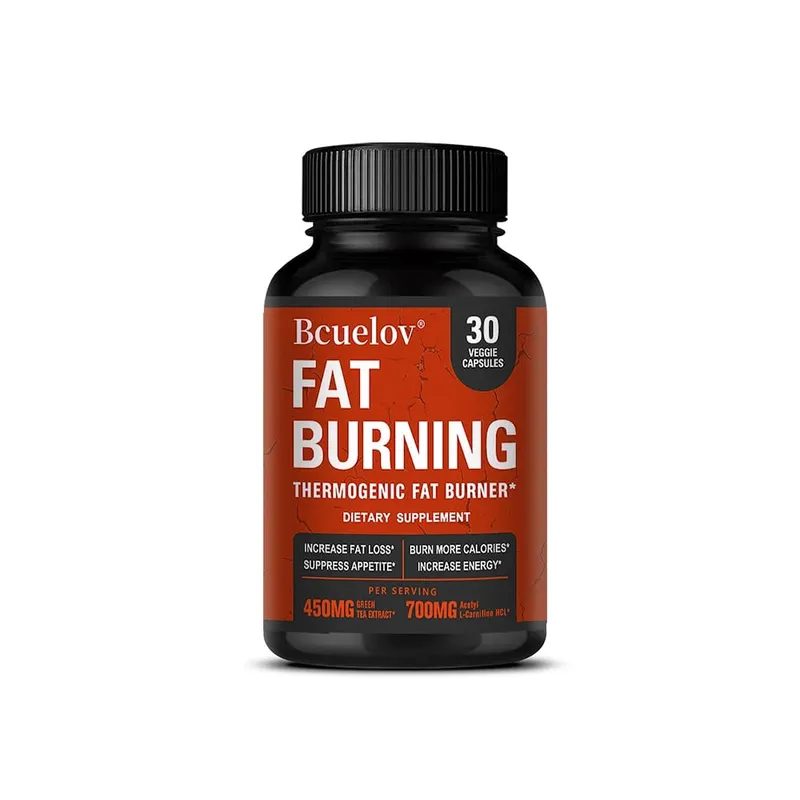 Acetyl-L-Carnitine Green Tea Extract and Caffeine Support Fat Burning Metabolism Improve Mood 30/60/120 Capsules — image 8