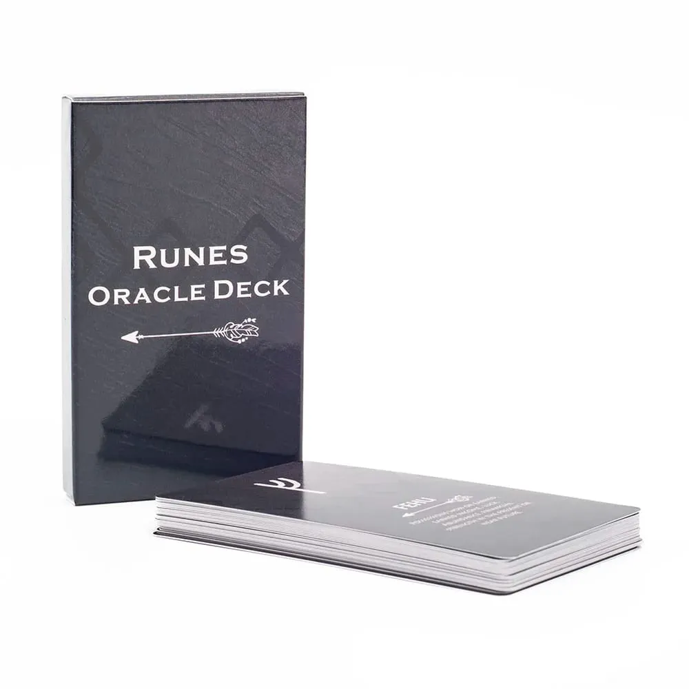 Tarot Runes Oracle Deck 26 Cards 10*6,3cm Επιτραπέζιο παιχνίδι για Life Lighting and Transformation — image 2