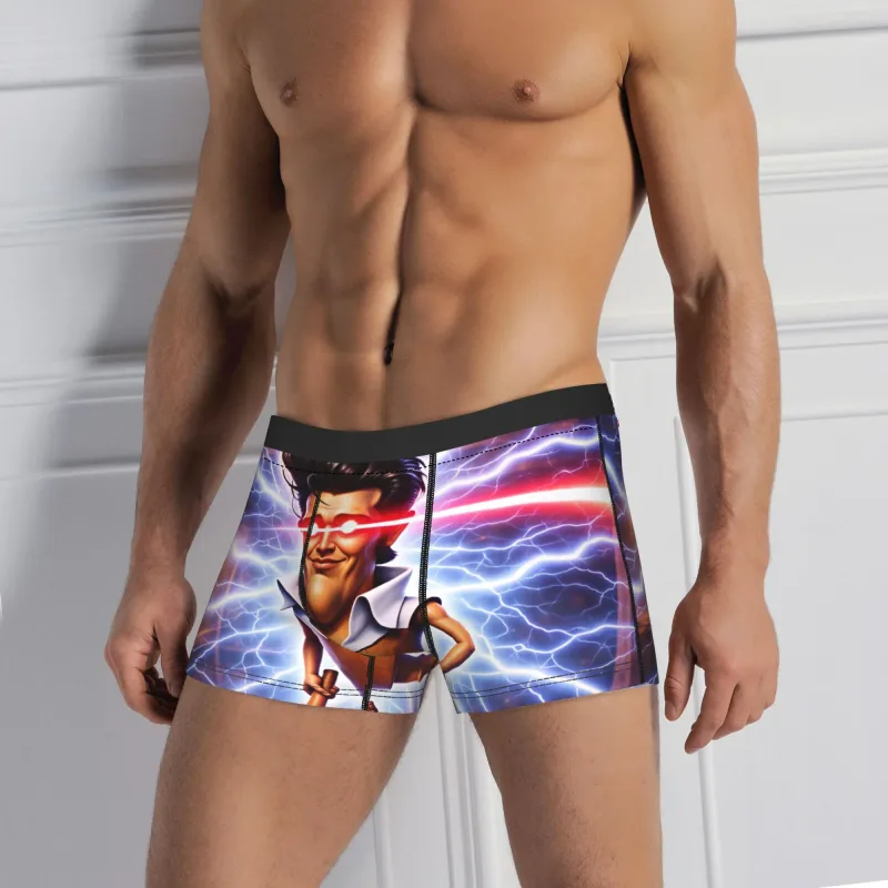 Charlie Kirk Meme Boxer Shorts Pouch Underwear High Quality Customs Shorts Briefs Novelty Men Panties Plus Size 2XL