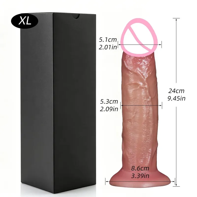 Realistic Silicone Dildo with Suction Cup G-Spot Anal Dildos Strapon Dick Anal Plug Masturbator Adult Sex Toys for Women 딜도