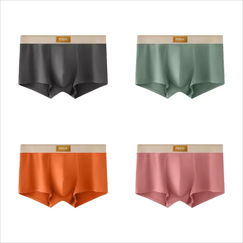 Intimo da uomo Boxer in cotone Pantaloncini Hombre Mutandine Uomo Mutande traspiranti Sport sexy Comfort Boxer maschili Taglia grande L-7XL — image 30