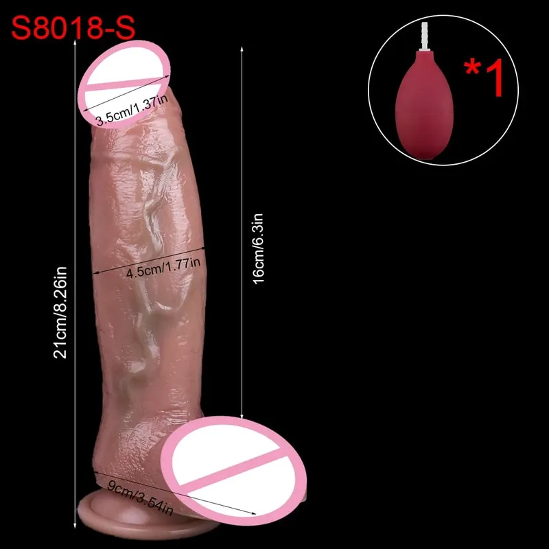 5 Styles Ultra Squirting Dildo Anal Plug Sex Toys For Men Women Gay Masturbator Ejaculating Adult Toys