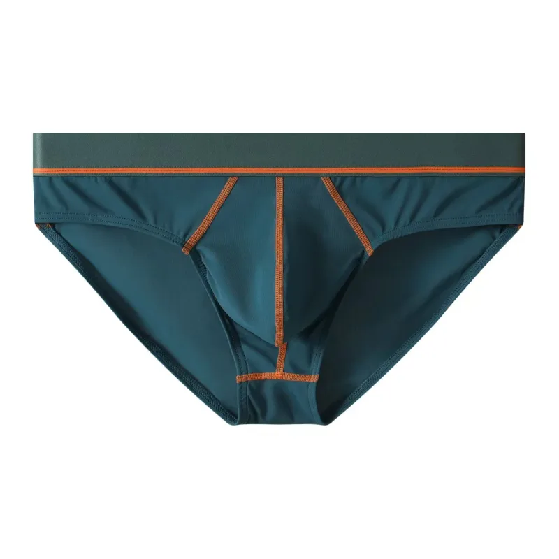 Men's ice briefs briefs Men's sensible pouch sports wicking sweat breathable mid-waist shorts — image 4