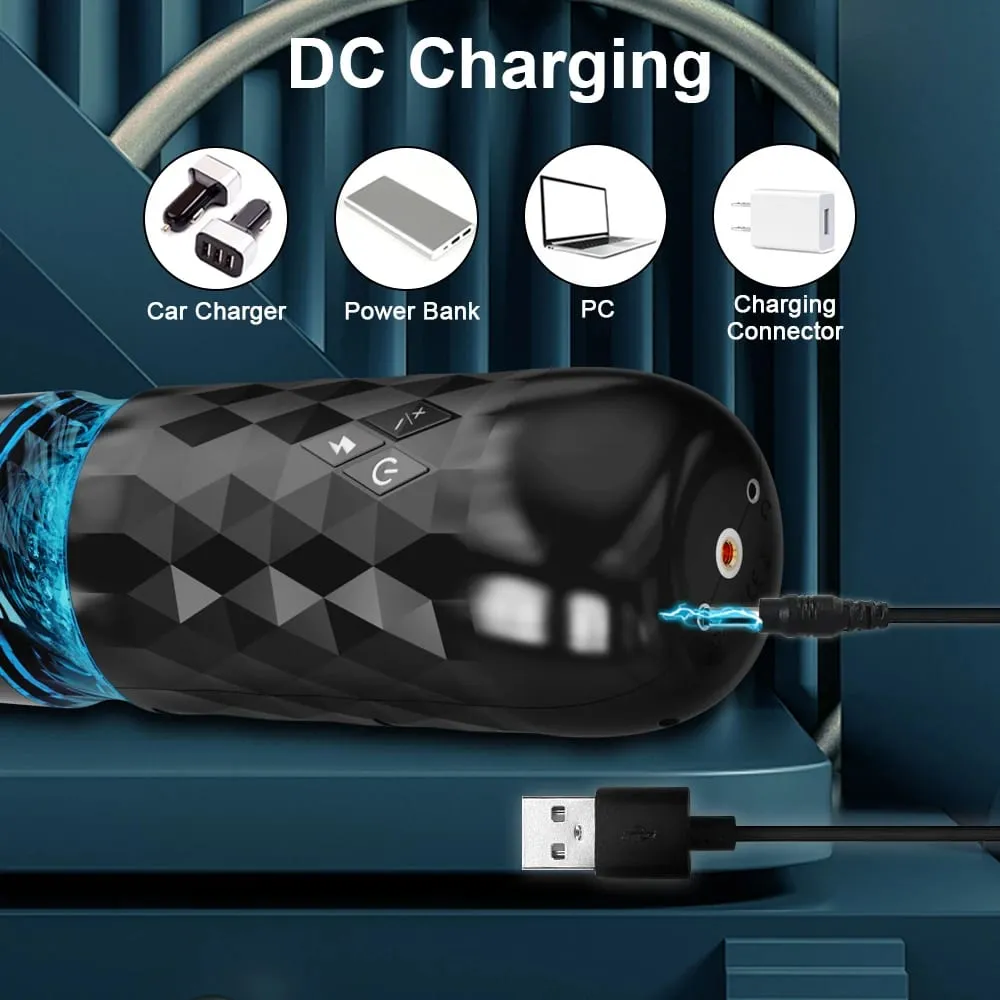 Male Masturbator Cup Automatic Telescopic Rotation Masturbation Machine Pusssy Blowjob Electric Male Men Piston Adult Sex Toys — image 5