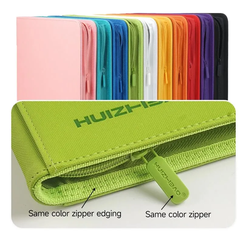 9/12 Pocket Zipper Card Binder אלבום כרטיסי מסחר כרטיס טעינת צד עמיד עבור mtg tcg עבור פוקימון עבור yugioh לכדורגל
