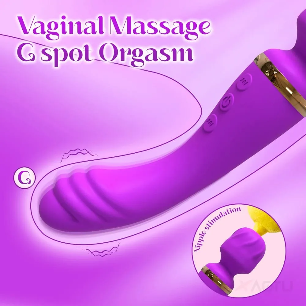 Ισχυρός δονητής AV για γυναίκες Θηλή G spot Clitoris Stimulator Magic-Wand Dildo Γυναικείο Αυνανισμός Παιχνίδια σεξ ενηλίκων Γρήγορος οργασμός