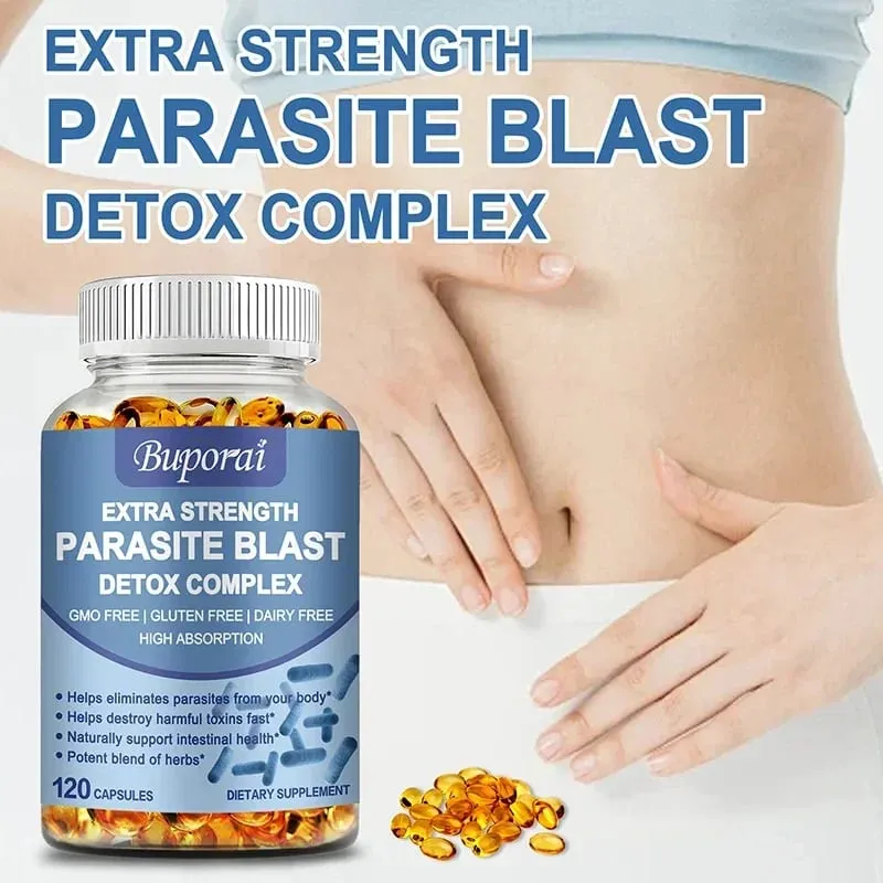 Parasite Blast Detox Complex - Promotes Intestinal Health Metabolism Digestive Health and Improves The Immune System