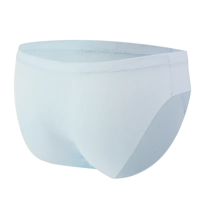 4pcs Panlalaking Ice Silk Briefs sa Tag-init Transparent na Seamless Sexy Mabilis na pagkatuyo Trendy Breathable Underwear Ultra-manipis na Panty — image 13