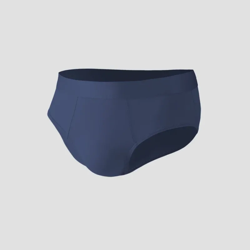 3PCS men's ice - silk underwear. Thin - style for summer, with U - convex briefs. Breathable, solid - colored shorts