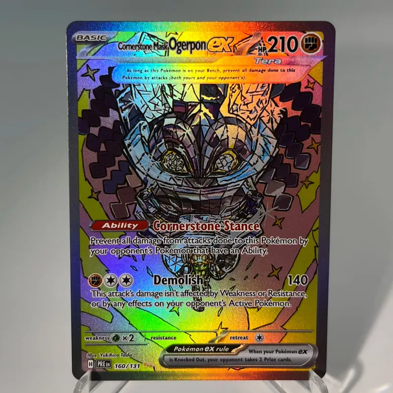 Prismatic Evolutions PKM Cards PTCG5-A GX Rainbow Umbreon Sylveon Leafeon ex Rare Collection Battle Toys Δώρα για χόμπι — image 23