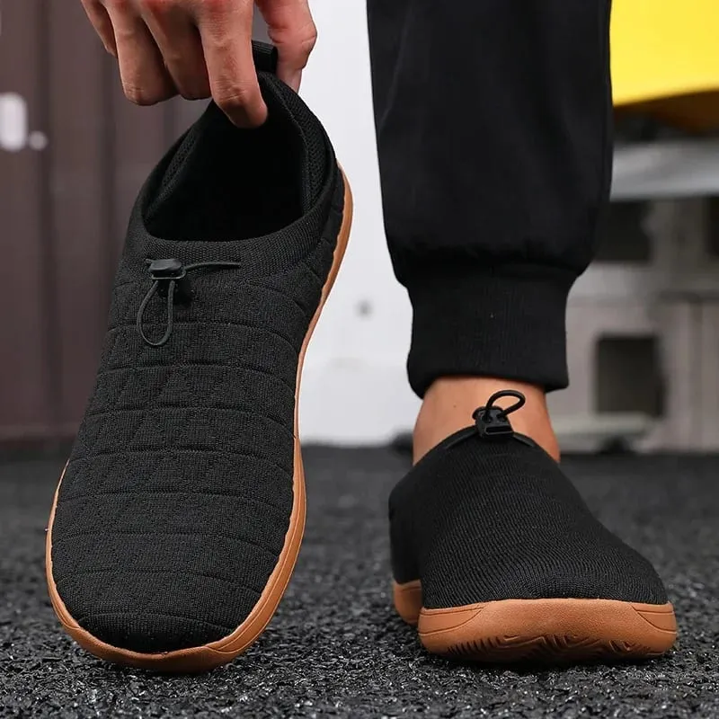 Ανδρικά υψηλής ποιότητας Unisex ξυπόλυτα πάνινα παπούτσια με φαρδιά μύτη, μινιμαλιστικά μηδενικά σταγόνα, αντιολισθητικά παπούτσια Lace Up Mesh casual sneaker παπούτσια 2026 — image 4