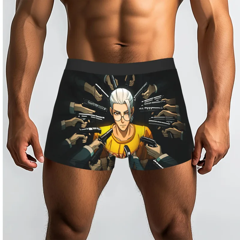 Taro Sakamoto S-Sakamotos D-Dayss Boxer Shorts For Homme 3D Print Shin Asakura Nagumo Underwear Panties Briefs Soft Underpants — image 21