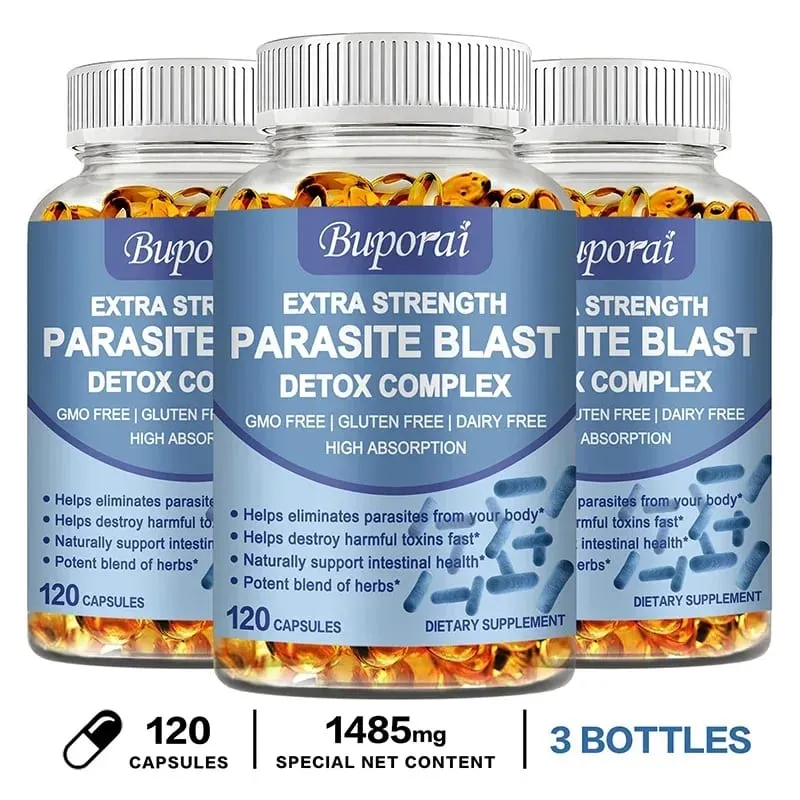 Parasite Blast Detox Complex - Promotes Intestinal Health Metabolism Digestive Health and Improves The Immune System
