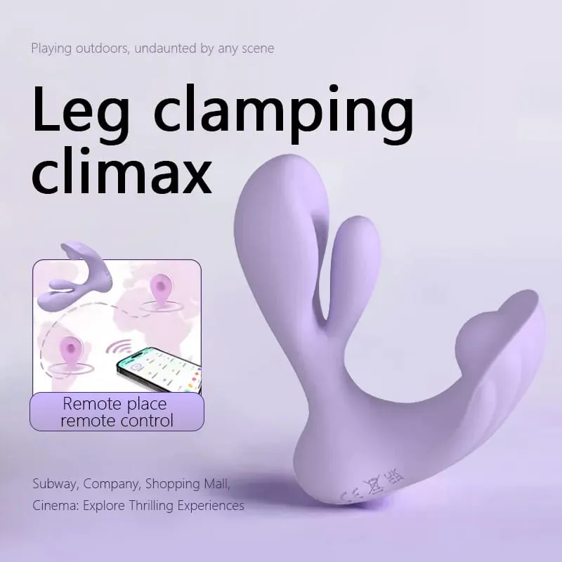 Vibrator G Spot לביש לנשים APP שלט רחוק 10 רטט 3 מצבי סיבוב גירוי דגדגן צעצוע מין נשי אורגזמה